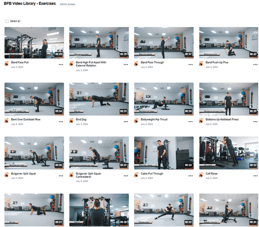 Exercise Video Library (Members Only Access) SaltWrap