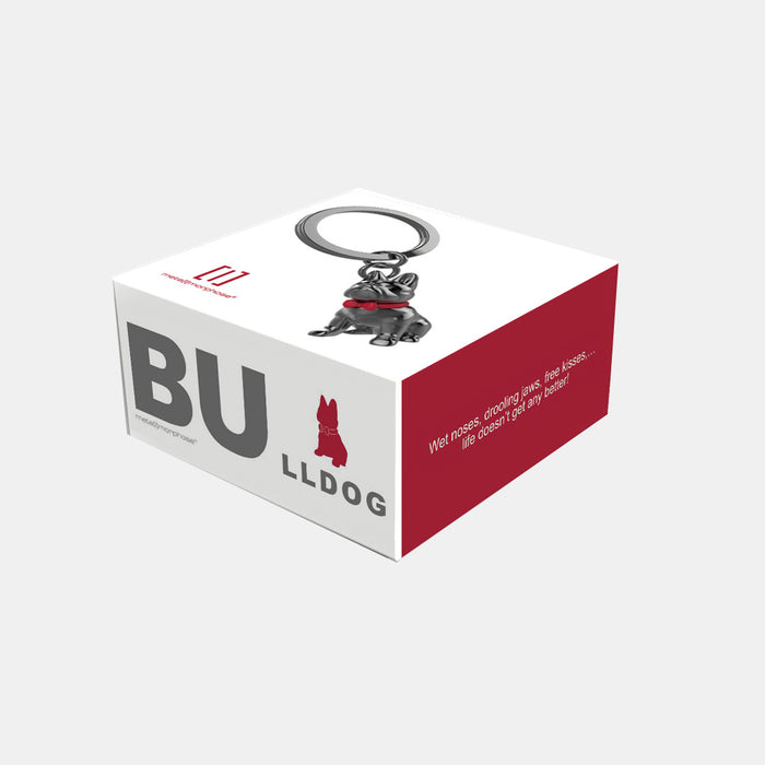Bull Dog Keyring - MULTI