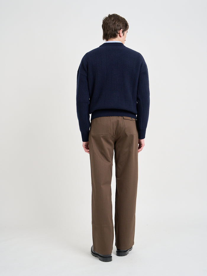 Burley Jumper Overton Navy