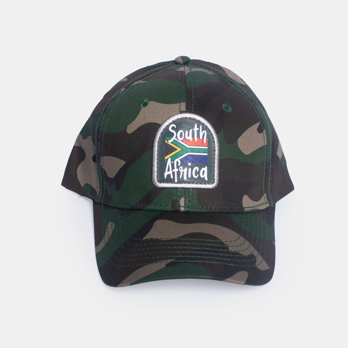 Camo SA Flag Cap - Camouflage