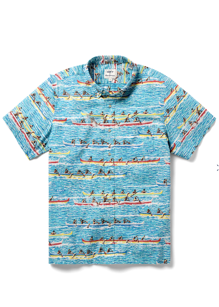 Canoe Racing - Blue
