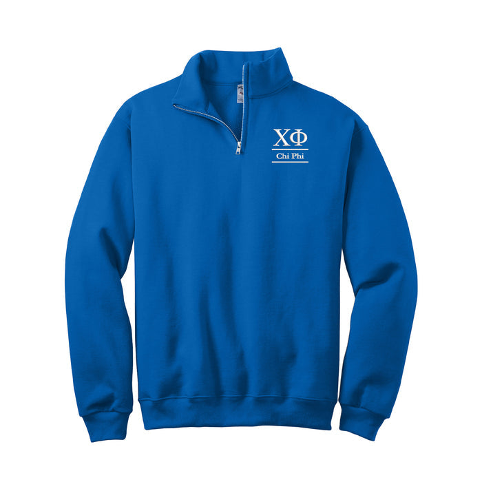 Chi Phi Quarter Zip Sweatshirt