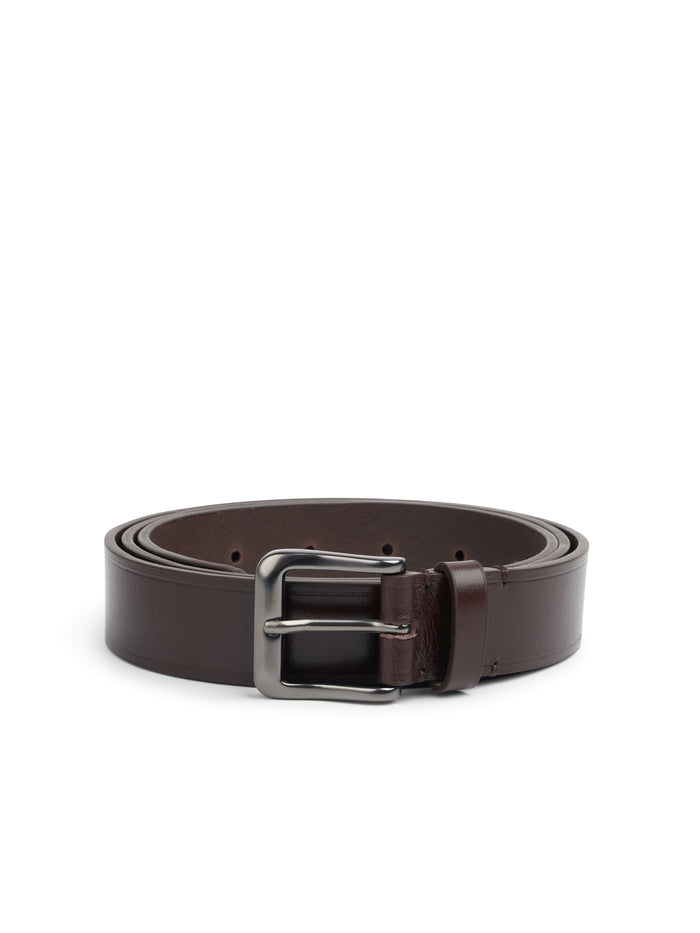 Chiltern Belt Leather Chocolate Brown