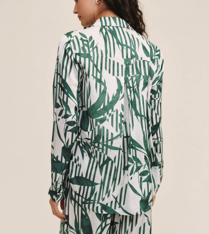 Classic Button Down - Palm Paradise