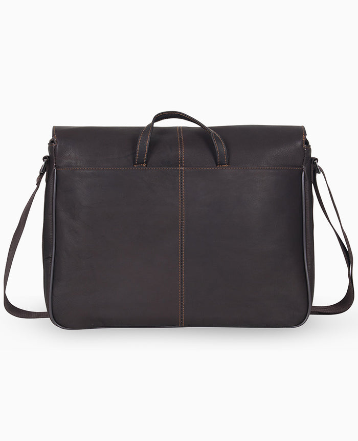 Colombian Leather Crossbody Messenger Bag