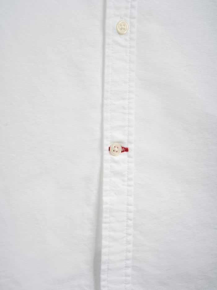 Conduit Classic Shirt Brecon Oxford White (Double Button Cuff)
