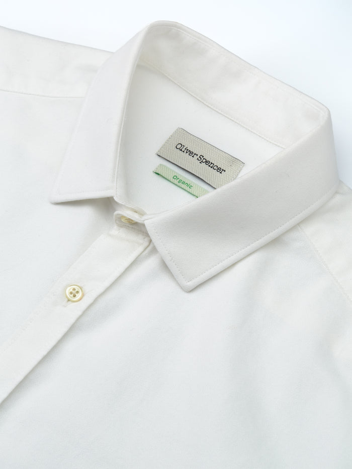 Conduit Classic Shirt Brecon White (Single Button Cuff)