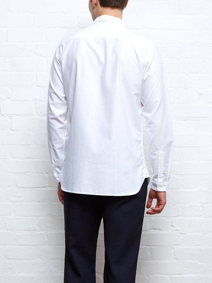 Conduit Classic Shirt Brecon White (Single Button Cuff)