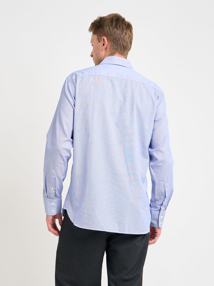 Conduit Classic Shirt Collins White/Blue