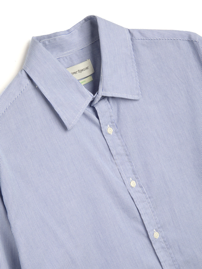 Conduit Classic Shirt Collins White/Blue