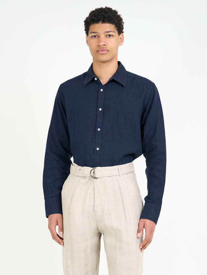 Conduit Classic Shirt Coney Navy