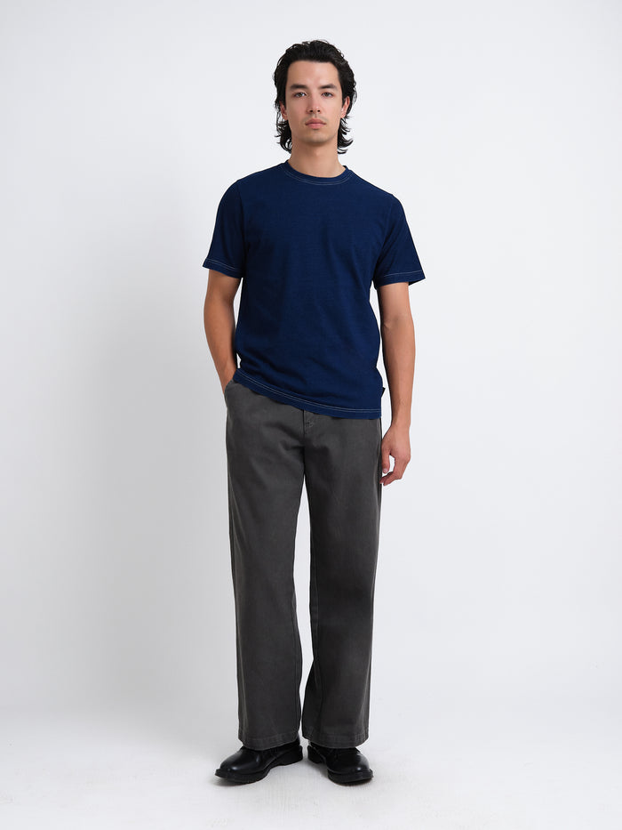 Conduit T-Shirt Hickman Indigo Rinse