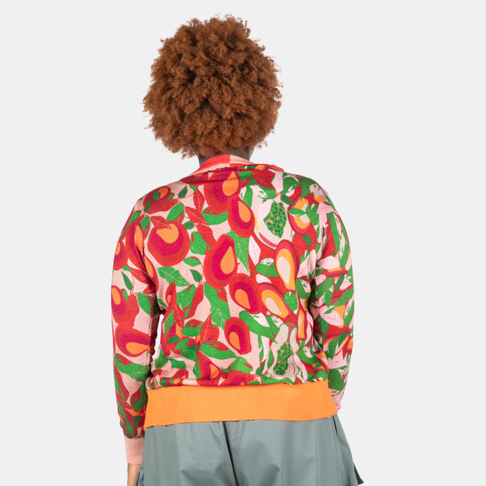Conversation Cardi - Orange