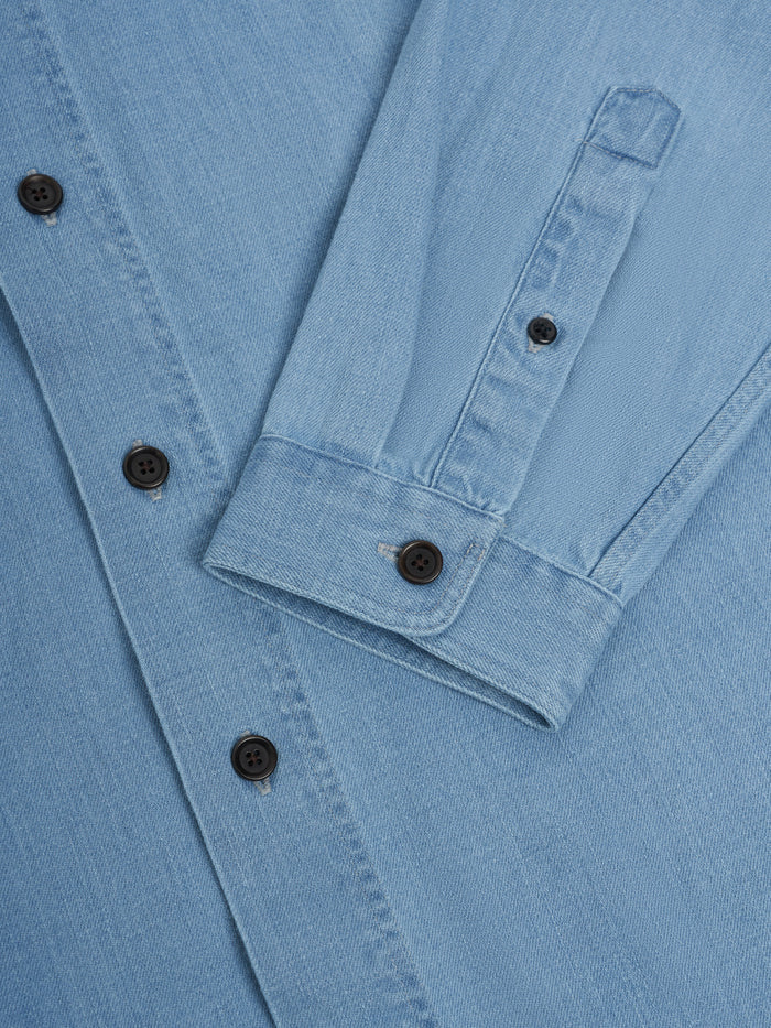 Corby Shirt Mullins Denim Indigo Light