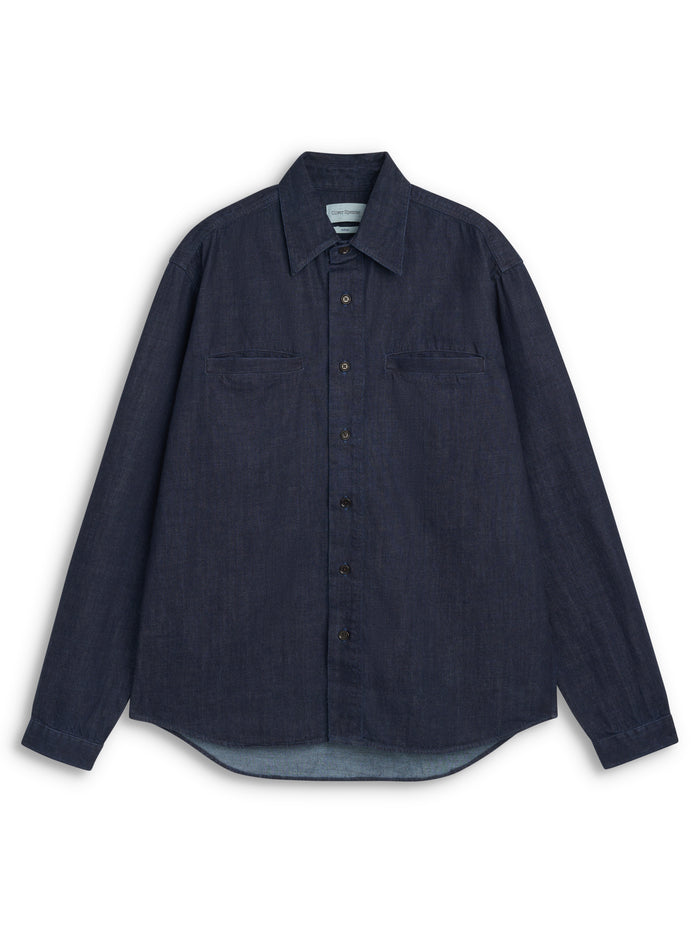 Corby Shirt Mullins Denim Indigo Rinse