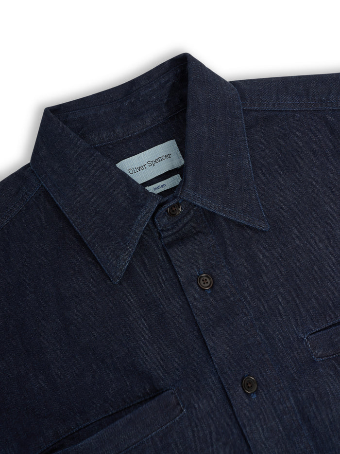 Corby Shirt Mullins Denim Indigo Rinse