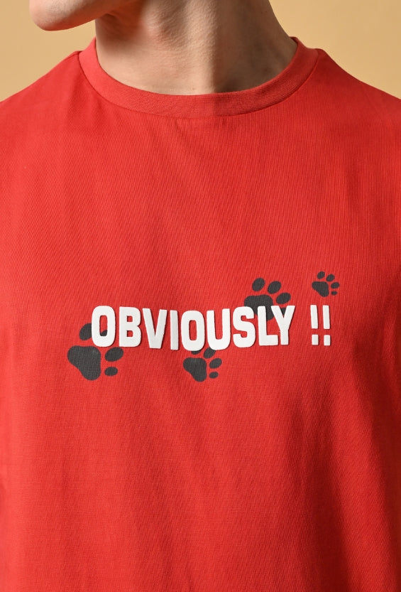 Crimson Red Men's Regular Fit T-Shirts | 100% Cotton for Men