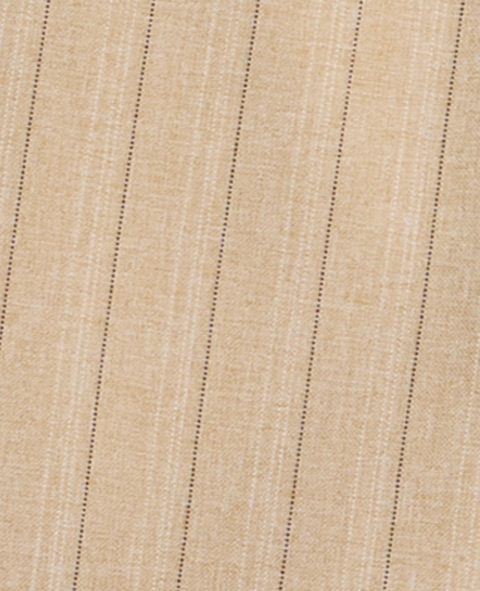 Curved Mini Stripe Suit Dress