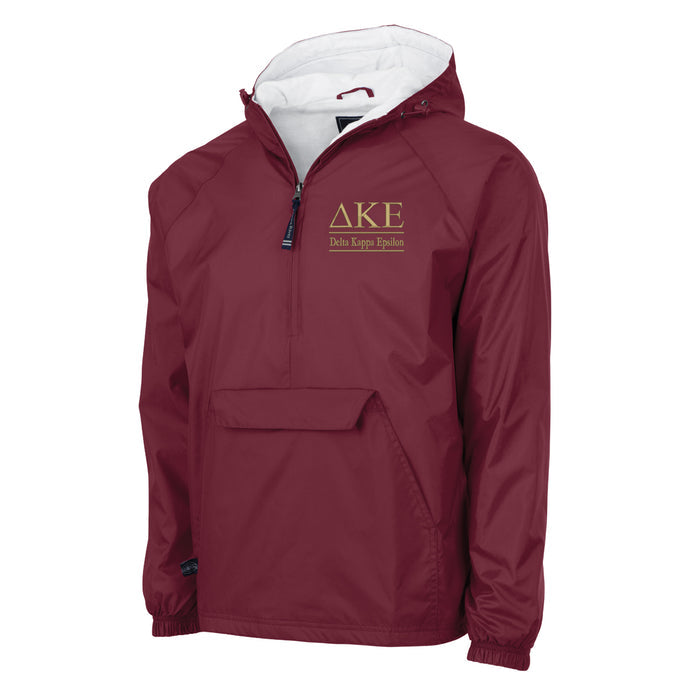 Delta Kappa Epsilon Flannel Lined Windbreaker