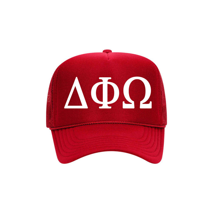 Delta Phi Omega Trucker Hat