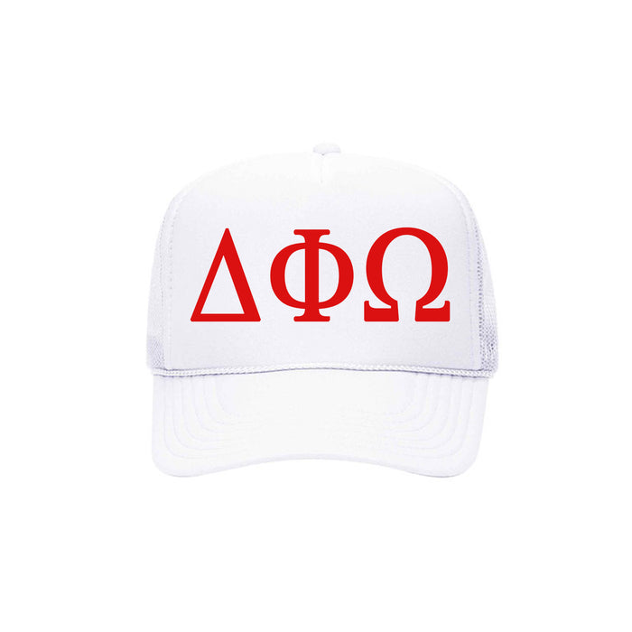Delta Phi Omega Trucker Hat
