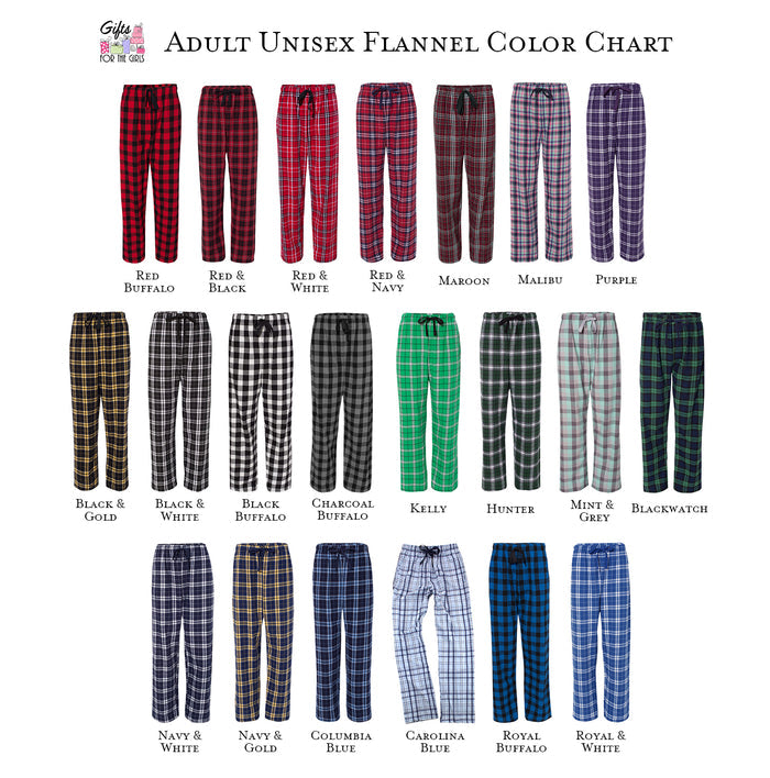 Delta Sigma Phi Flannel Pants