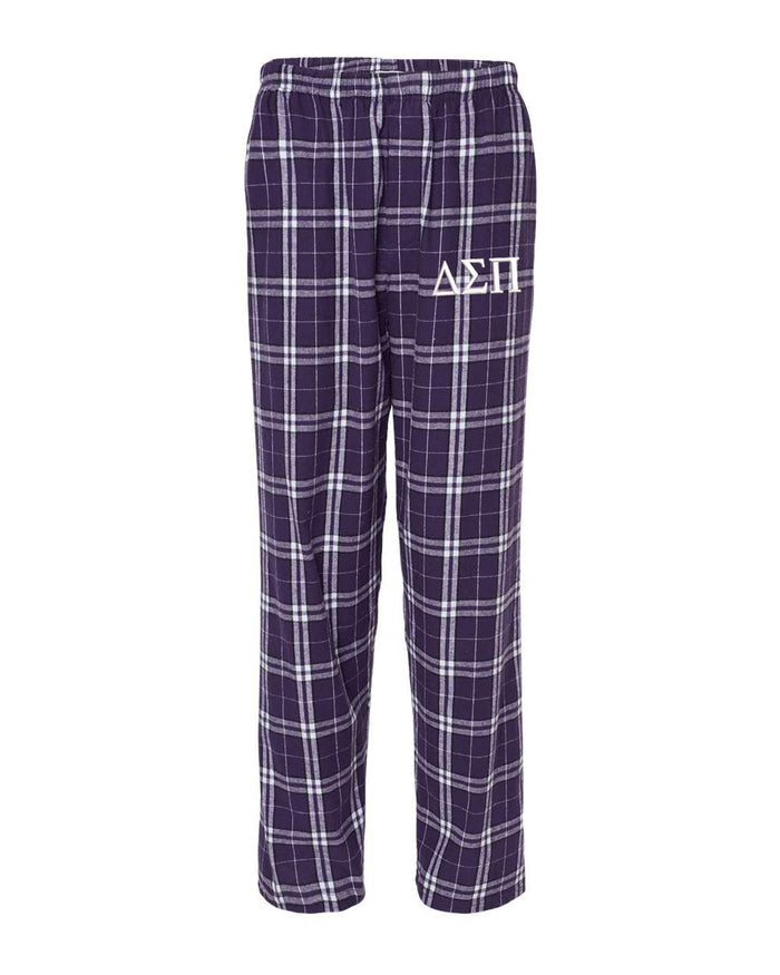 Delta Sigma Pi Flannel Pants