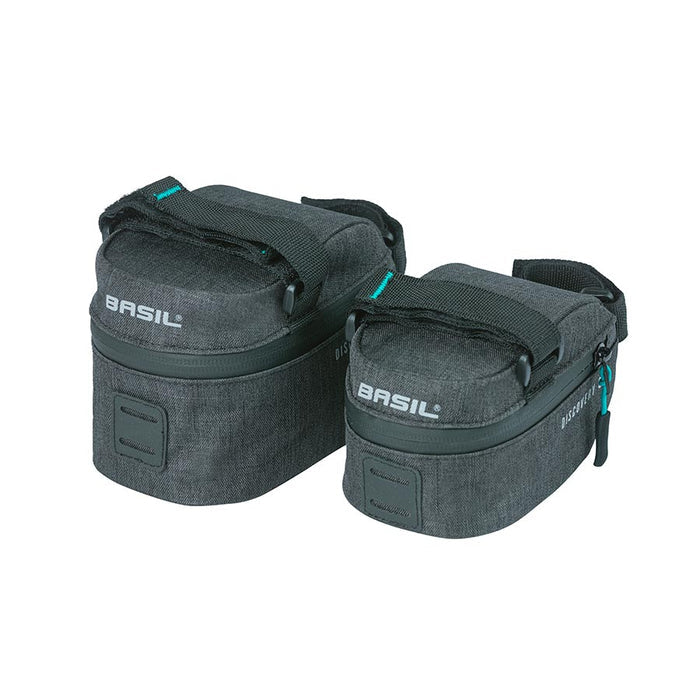 Basil, Discovery 365, Seat Bag, 1L, Black Melee