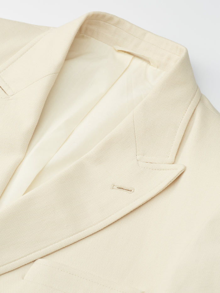 Double Breasted Jacket Kildale Cream