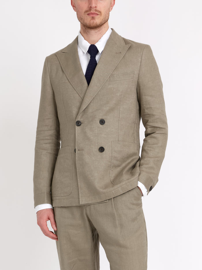 Double-Breasted Jacket Padworth Stone