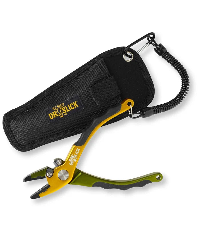 Dr. Slick Typhoon Pliers, leash and Holster