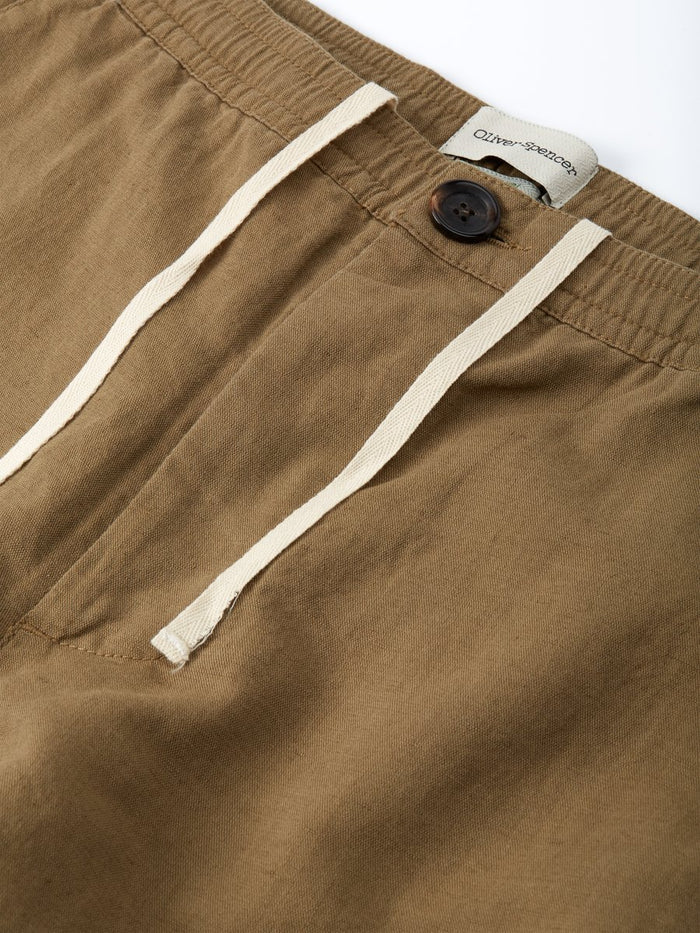 Drawstring Shorts Linton Tobacco