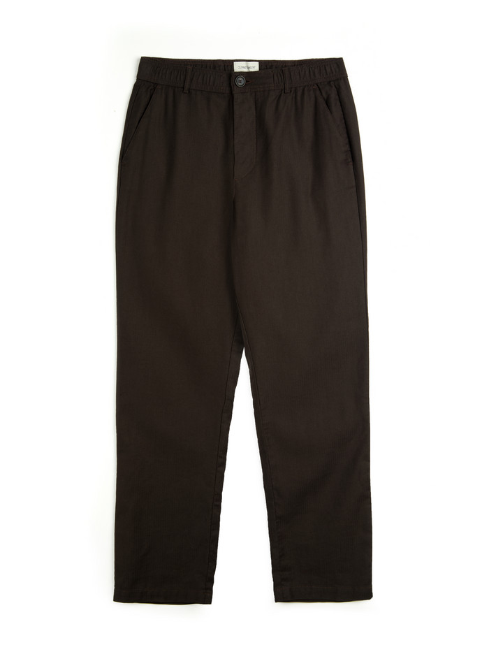 Drawstring Trousers Eastman Brown