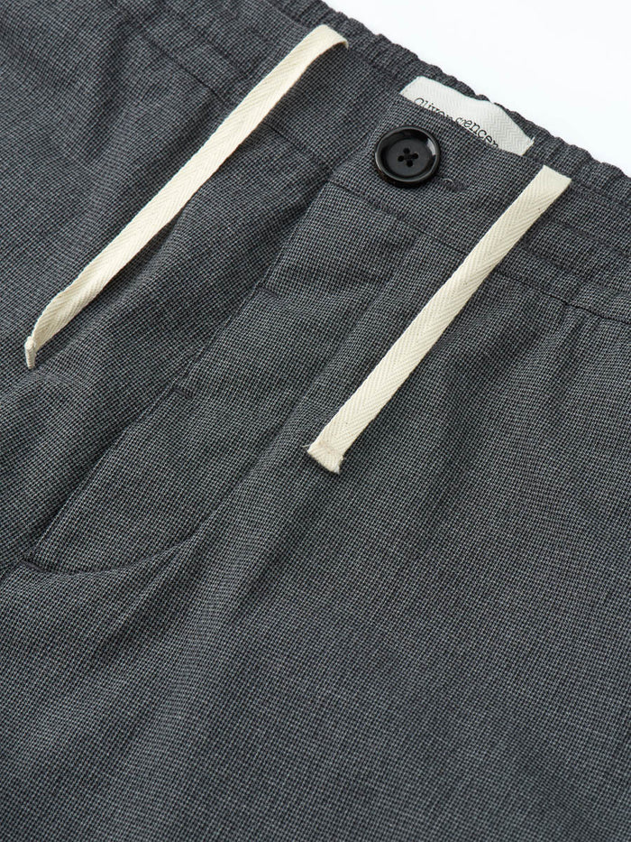 Drawstring Trousers Ruben Charcoal