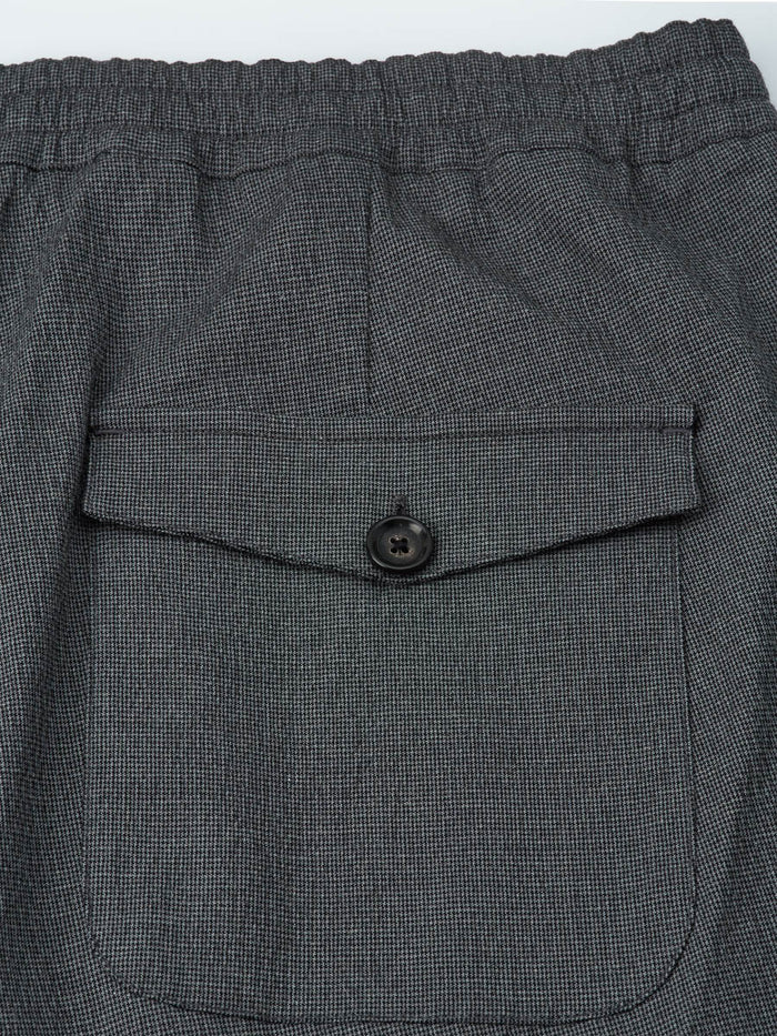 Drawstring Trousers Ruben Charcoal