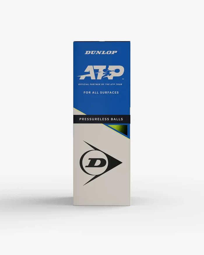 Dunlop Dunlop ATP Pressureless Balls - 3 Pack Tennis Balls