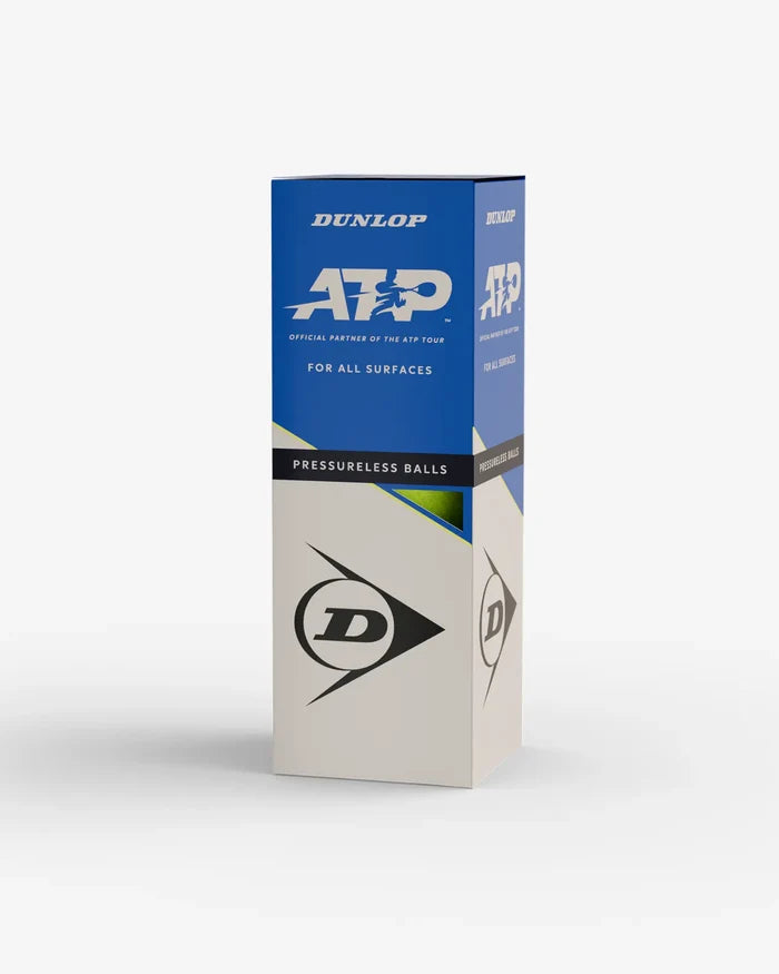 Dunlop Dunlop ATP Pressureless Balls - 3 Pack Tennis Balls