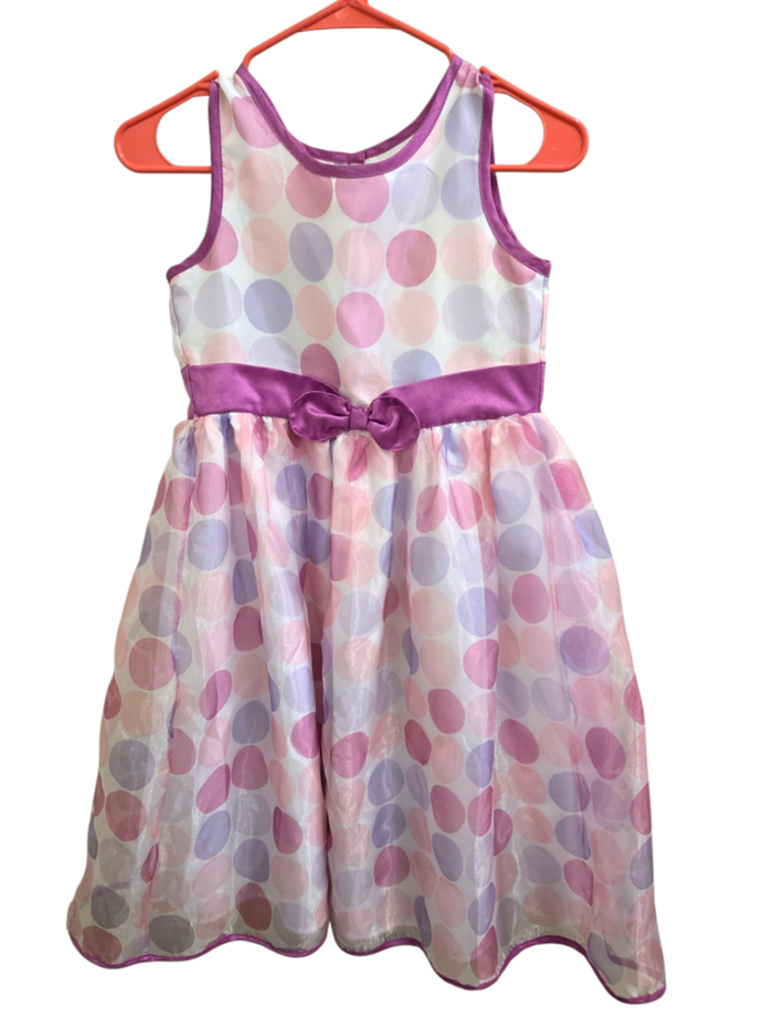 Excellent 10 purple dot Dress