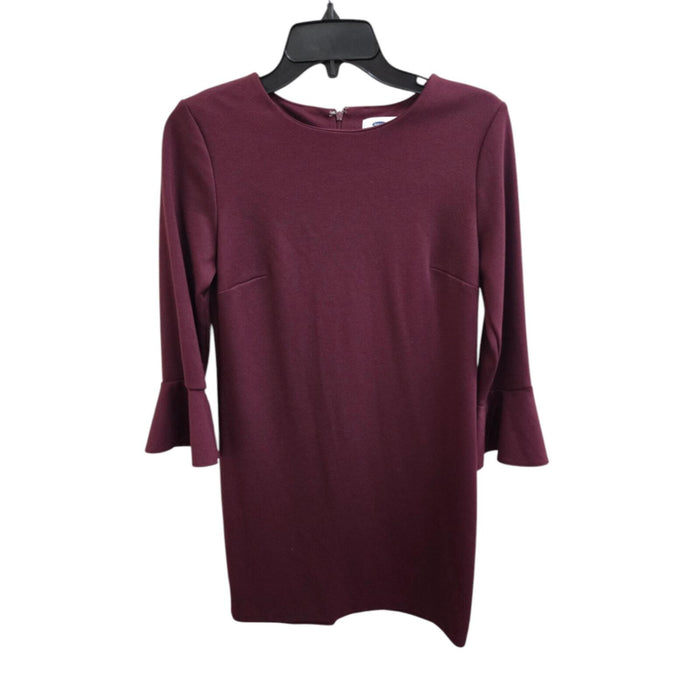 Excellent XS Burgundy Old Navy Dress