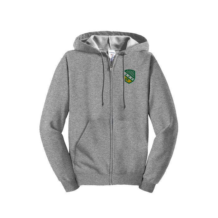 FarmHouse Fraternity Embroidered Zip Up Hoodie