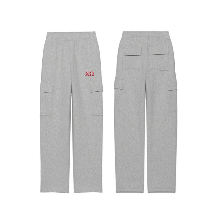 Fave Fit Chi Omega Cargo Sweatpants