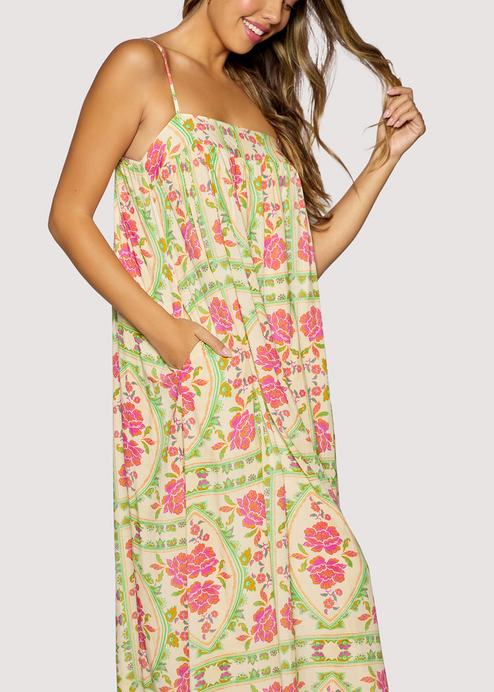Fiesta Flora Maxi Dress