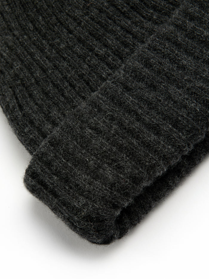Fisher Hat Rib Charcoal