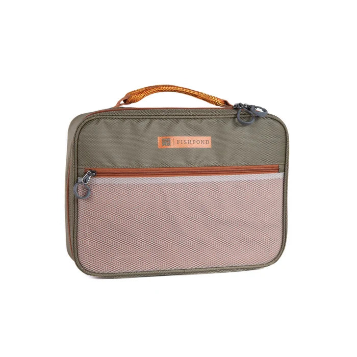 Fishpond Honcho Reel Case Sand Top Closed