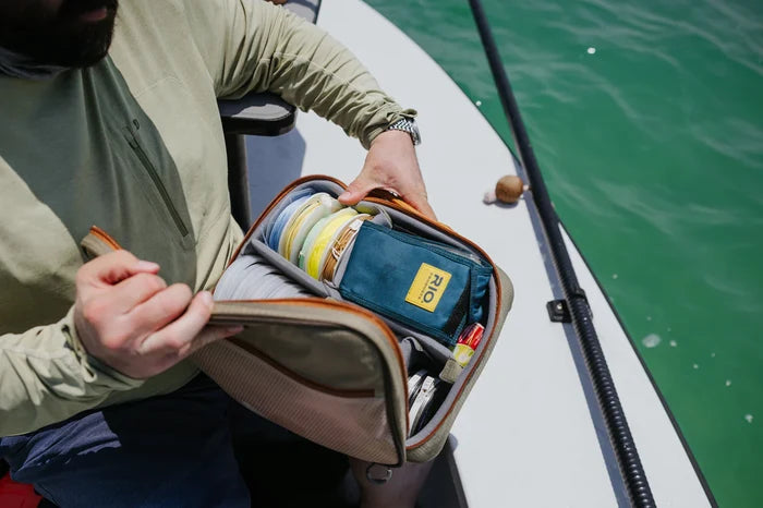 Fishpond Honcho Reel Case Sand Open