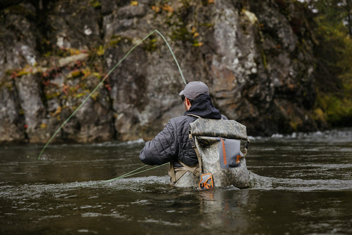 Fishpond Wind River Roll-Top Backpack - Eco Shadowcast Camo