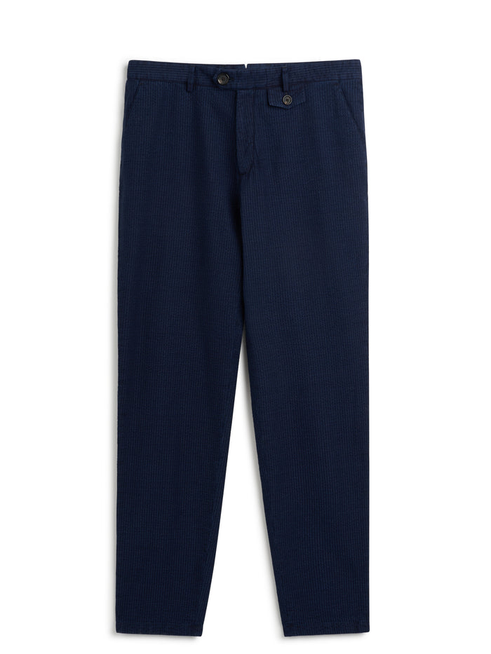 Fishtail Trousers Bateman Indigo