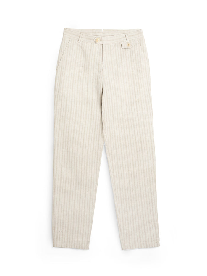 Fishtail Trousers Brenner Sand