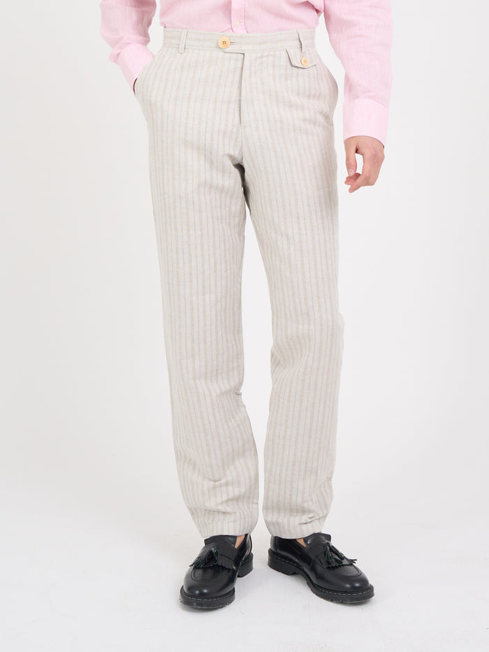 Fishtail Trousers Brenner Sand