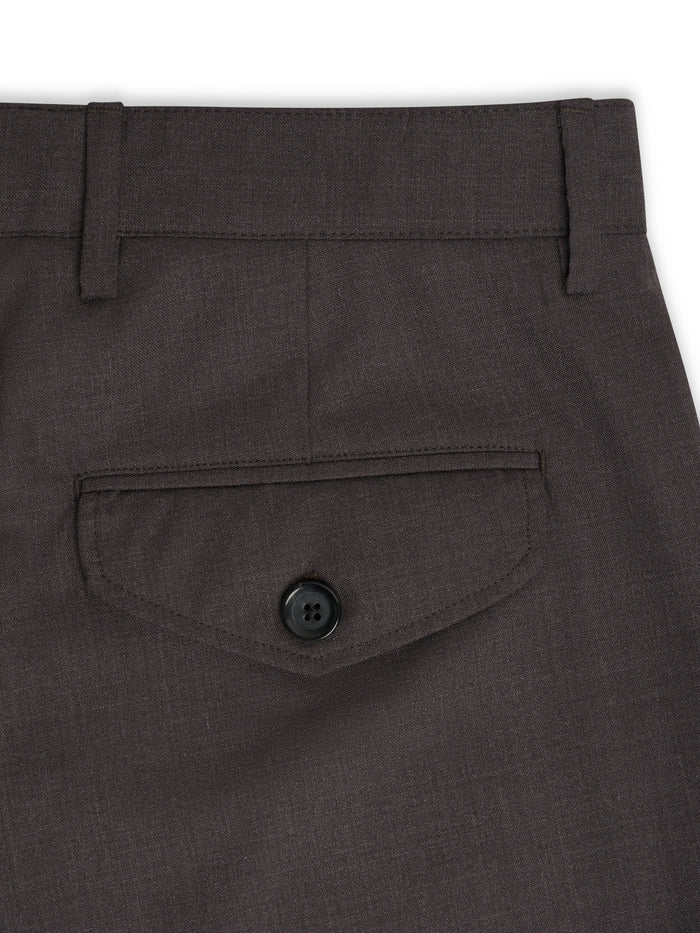 Fishtail Trousers Miro Brown